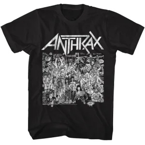 Anthrax - No Frills T-Shirt