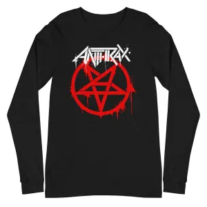 Anthrax - Pentagram Logo Long Sleeve T-Shirt