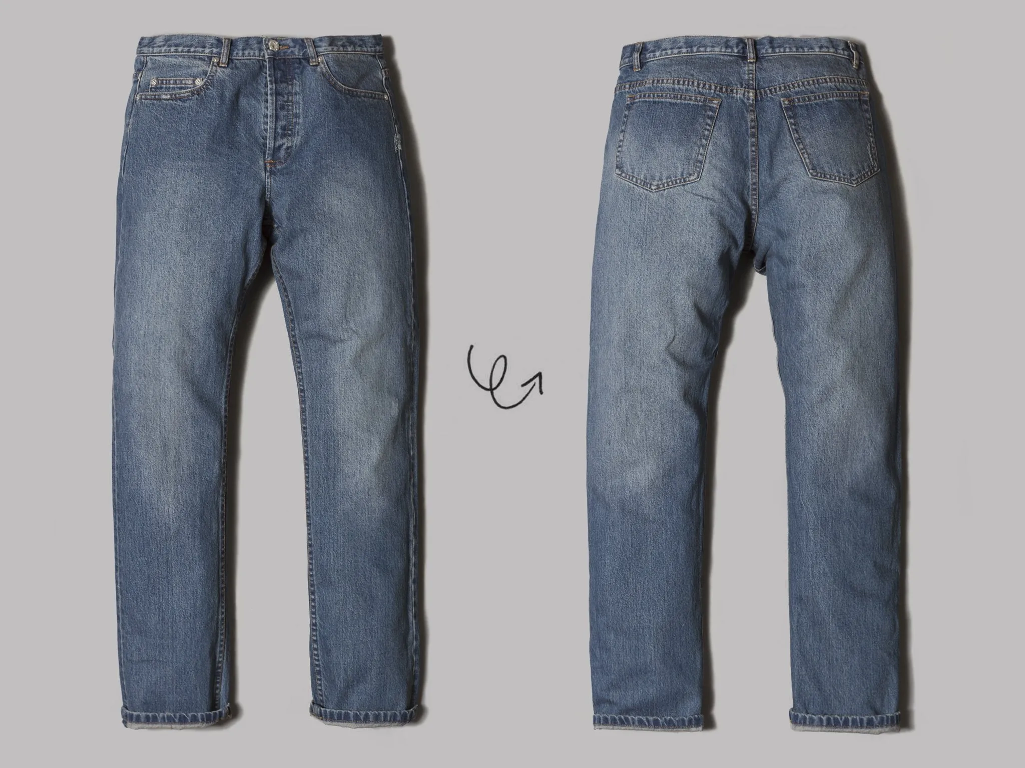 A.P.C. Jean Standard (Indigo Delave)