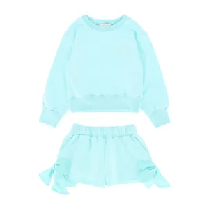 Aqua 'Paulette' Sweat Shorts Set