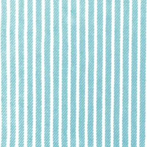 Aqua Stripe - Washed Jeans Denim Fabric