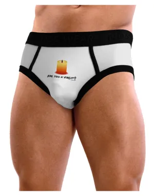 Are You A Virgin - Black Flame Candle Mens NDS Wear Briefs Underwear by TooLoud