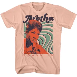 Aretha Franklin - Waves Boyfriend Tee