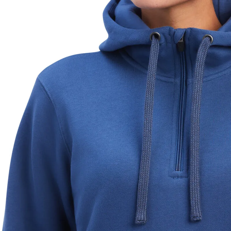 Ariat Womens Rebar Skill Set 1/2 Zip Hoodie