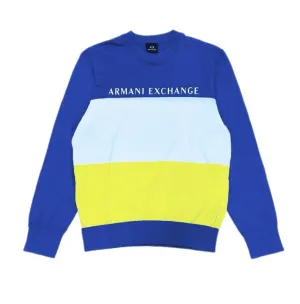 Armani Exchange Blue,Yellow ,White Sweatshirts