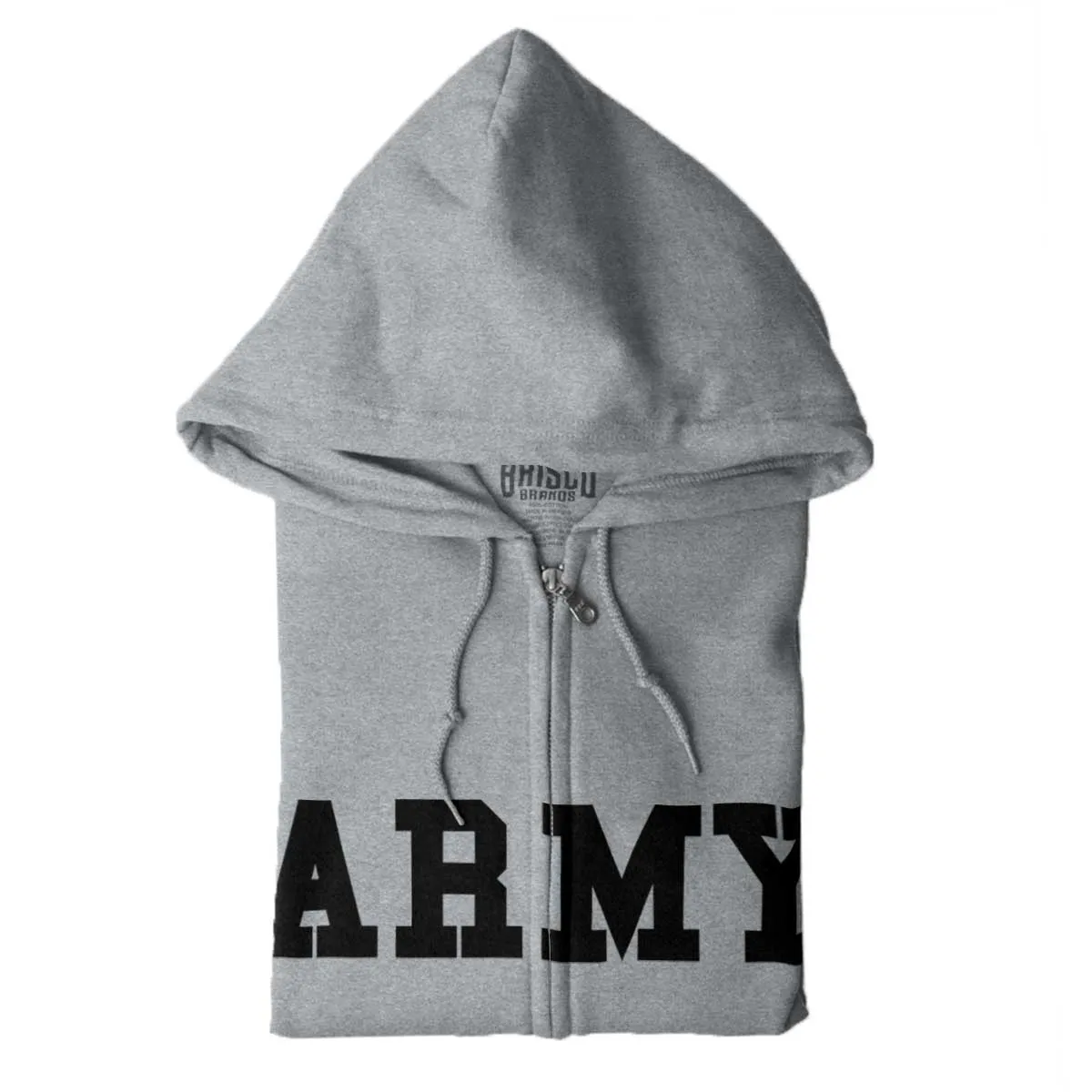 Army Logo Zipper Hoodie