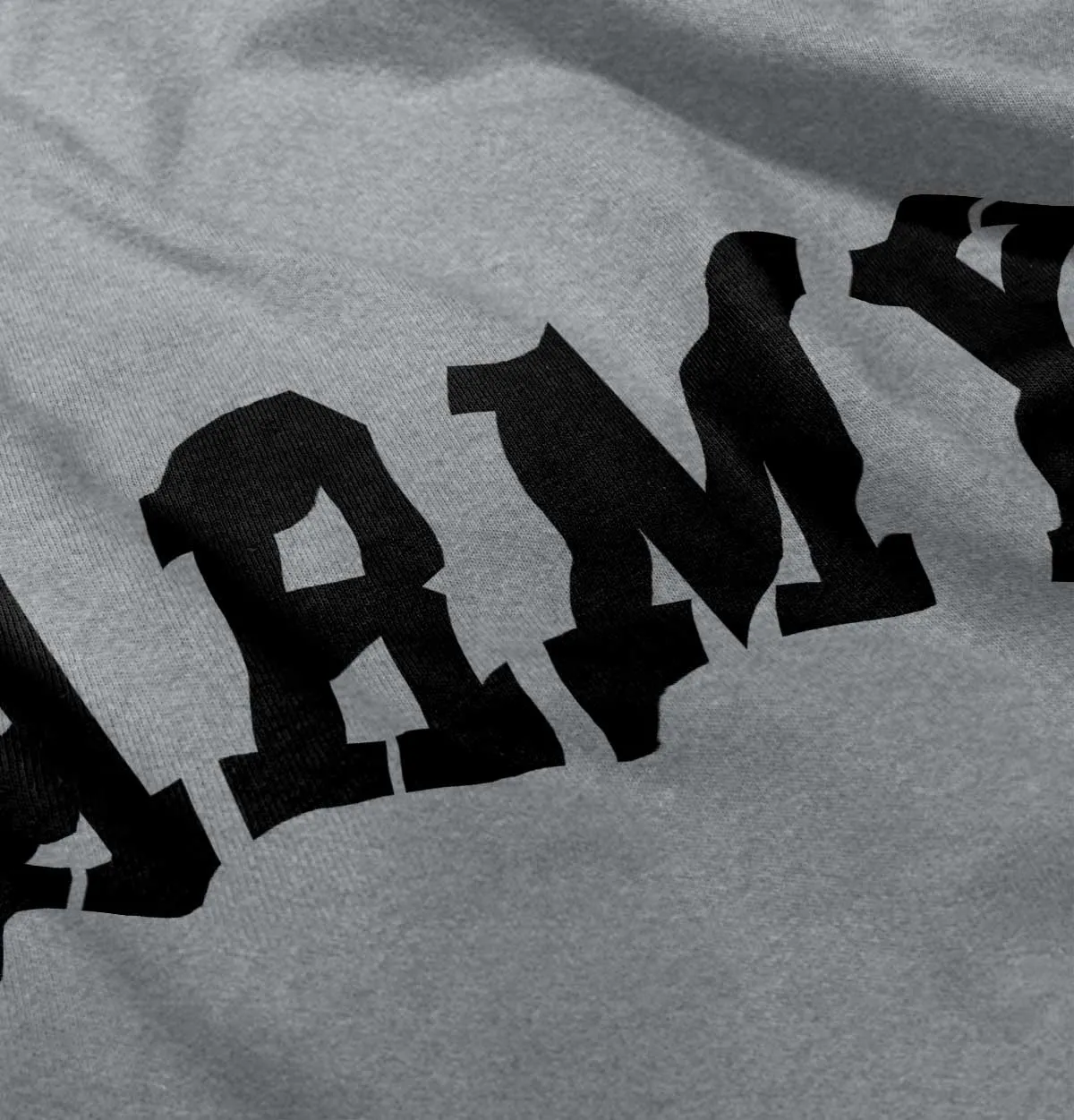 Army Logo Zipper Hoodie