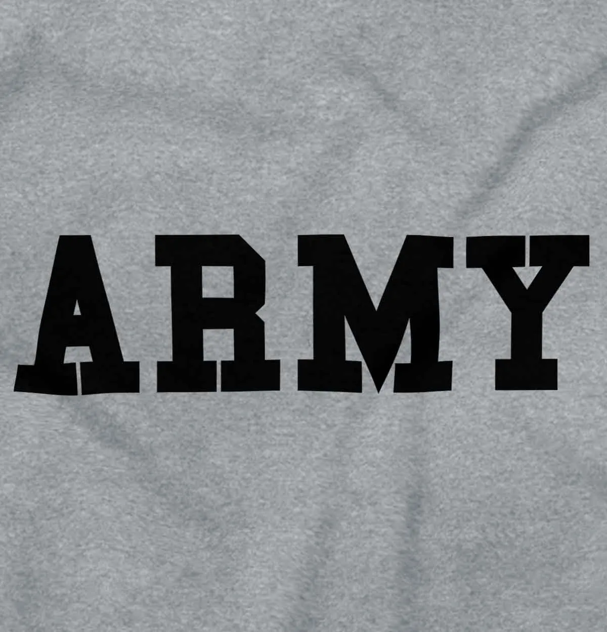Army Logo Zipper Hoodie