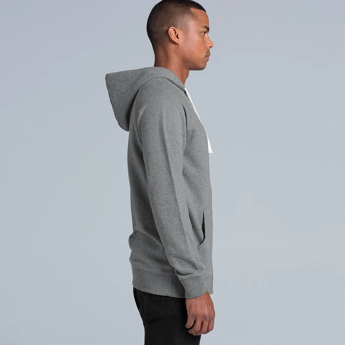 AS Colour Men's Steel Marle Traction Zip Hood