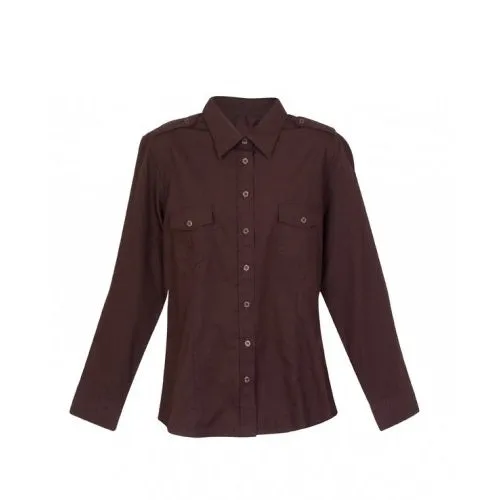 Aston Military Shirt - Ladies Long Sleeve
