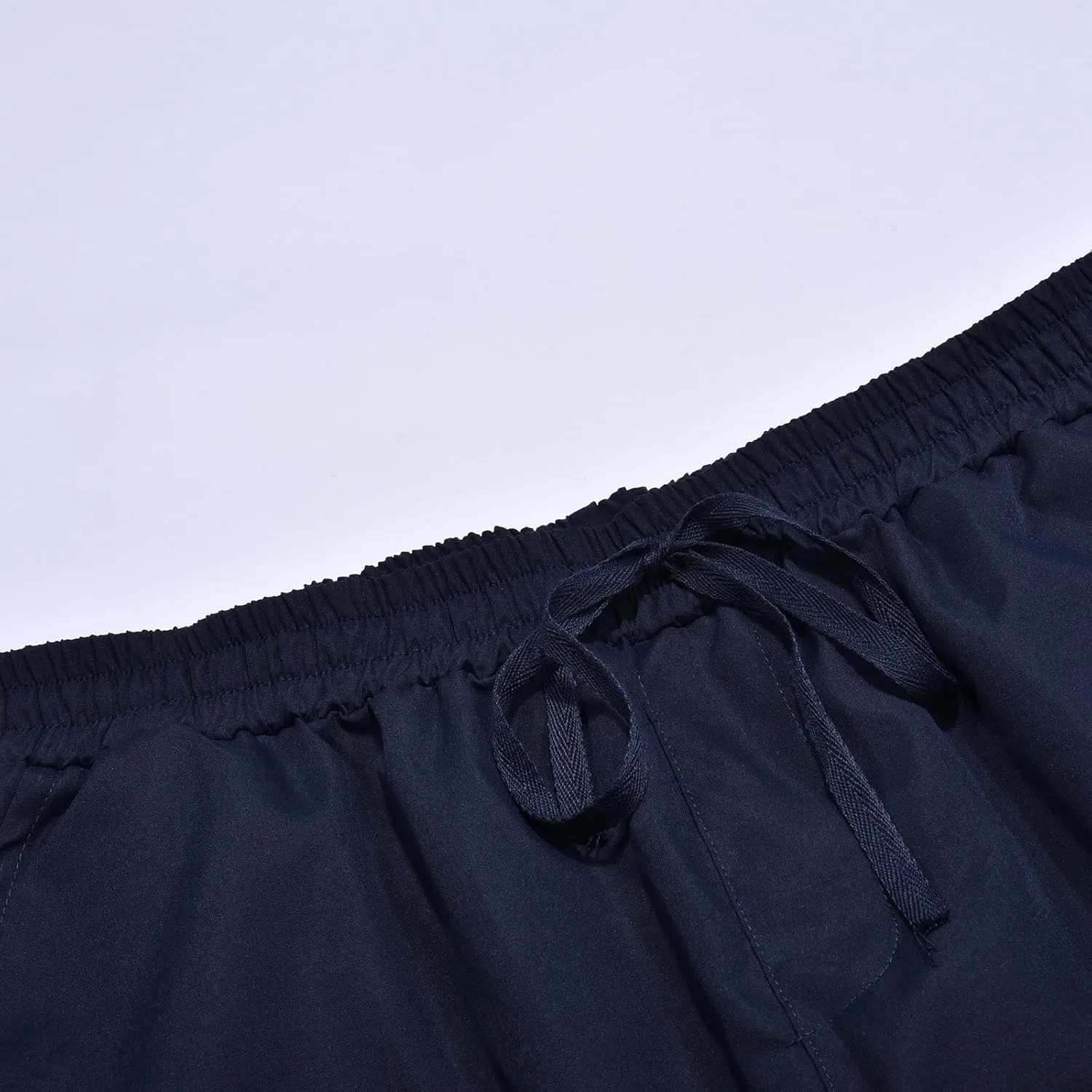 Athletic Joggers Hiking Pants Hat Multi Woven Pocket Foot Rope Solid Pants Street Cargo Gym Hiking Running Sweatpants