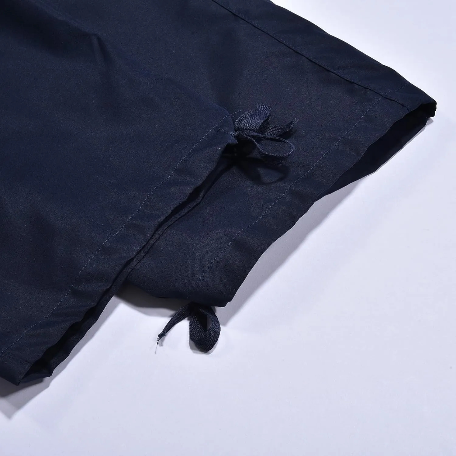 Athletic Joggers Hiking Pants Hat Multi Woven Pocket Foot Rope Solid Pants Street Cargo Gym Hiking Running Sweatpants