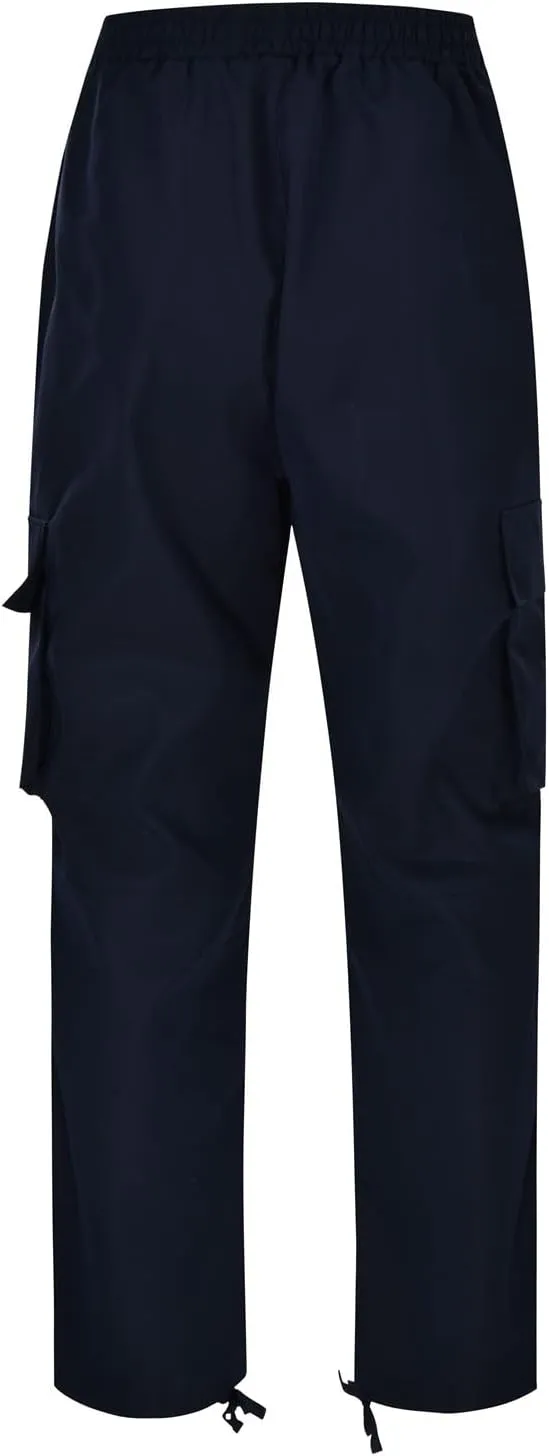 Athletic Joggers Hiking Pants Hat Multi Woven Pocket Foot Rope Solid Pants Street Cargo Gym Hiking Running Sweatpants