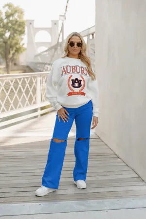 AUBURN TIGERS HAVING A BALL PREMIUM FLEECE DROP SHOULDER CREWNECK PULLOVER BY MADI PREWETT TROUTT