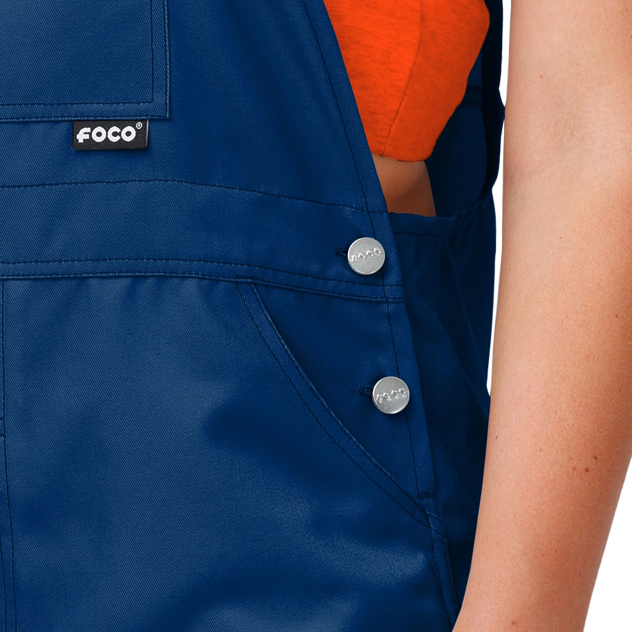 Auburn Tigers NCAA Womens Big Logo Bib Overalls