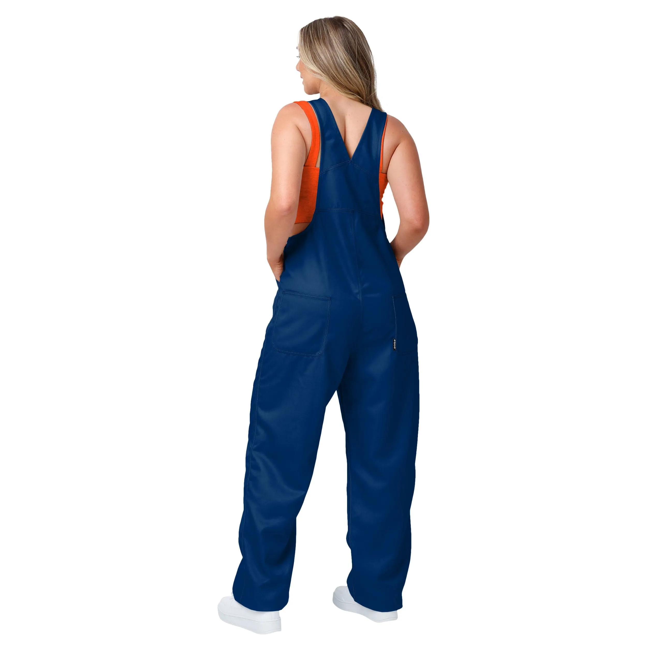 Auburn Tigers NCAA Womens Big Logo Bib Overalls