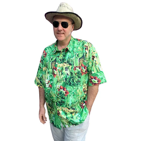 Audrey II Carnivorous Plants Hawaiian Shirt in king size/plus size