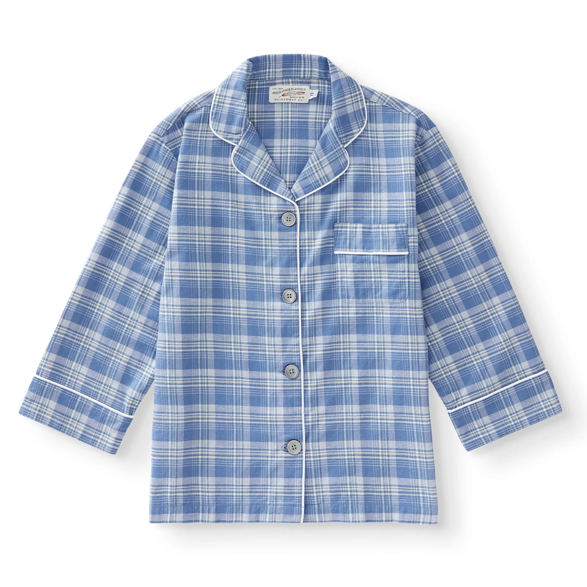 Ausable Plaid Flannel PJ Shirt