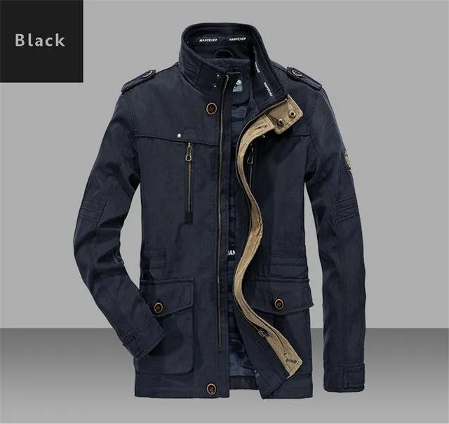 Autumn Military Pilot Men Jackets