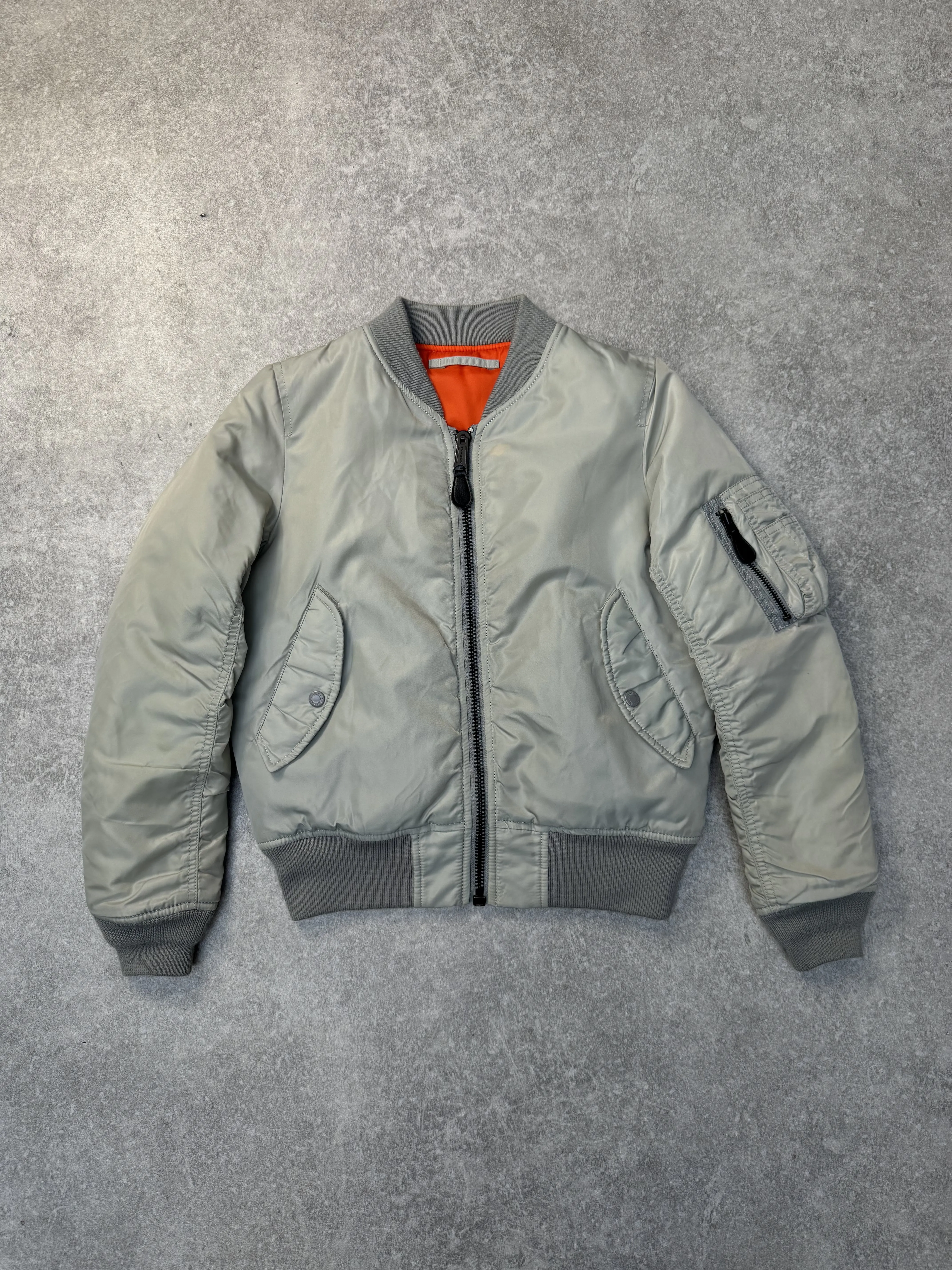 Avirex Logo Spellout MA-1 Bomber Jacket