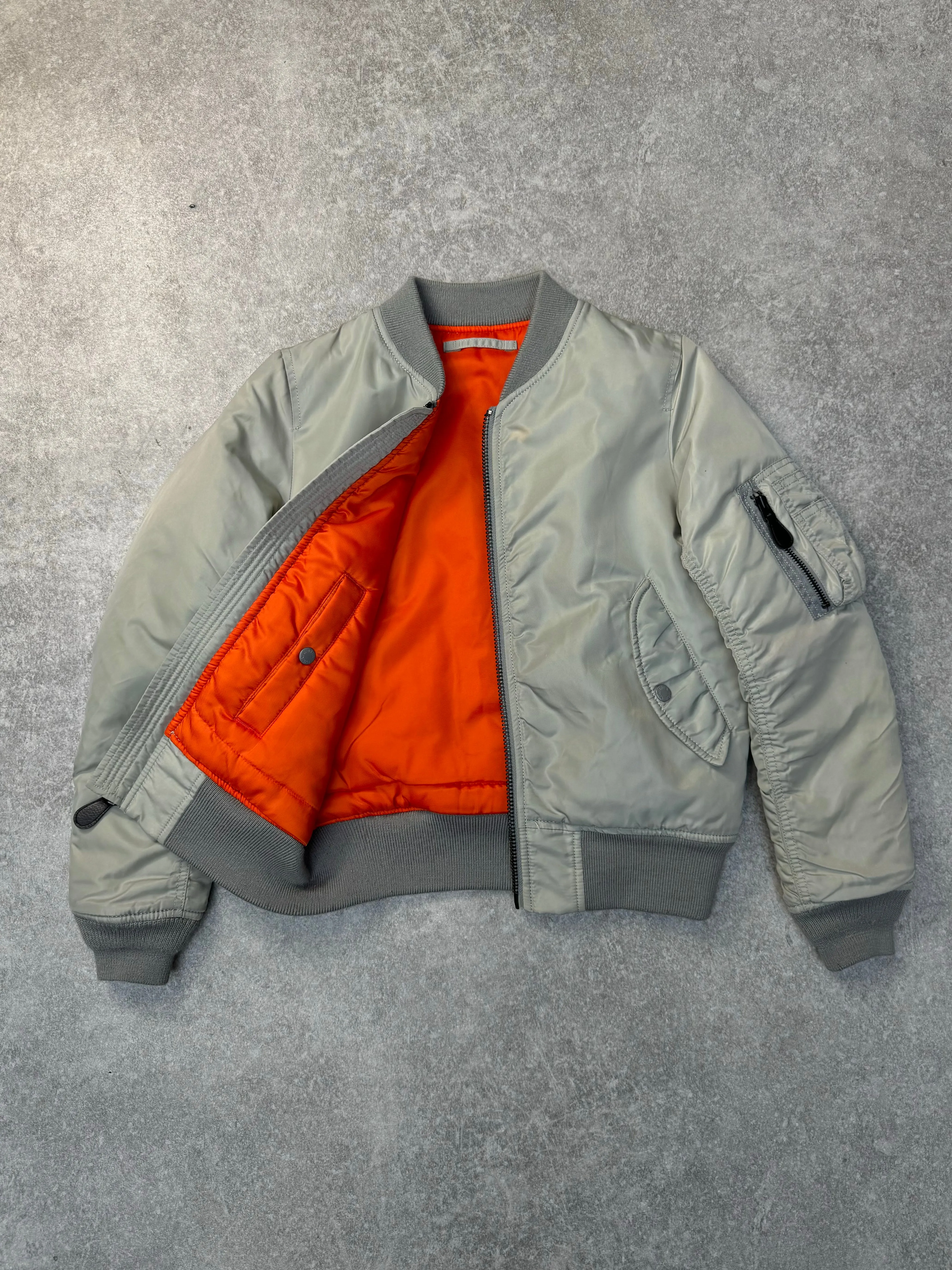 Avirex Logo Spellout MA-1 Bomber Jacket