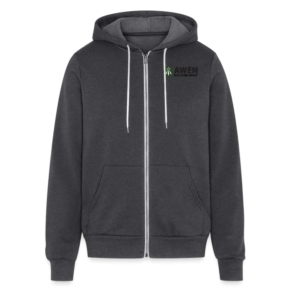 Awen Bella   Canvas Unisex Full Zip Hoodie