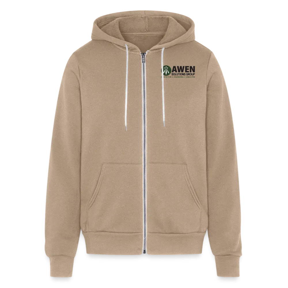 Awen Bella   Canvas Unisex Full Zip Hoodie