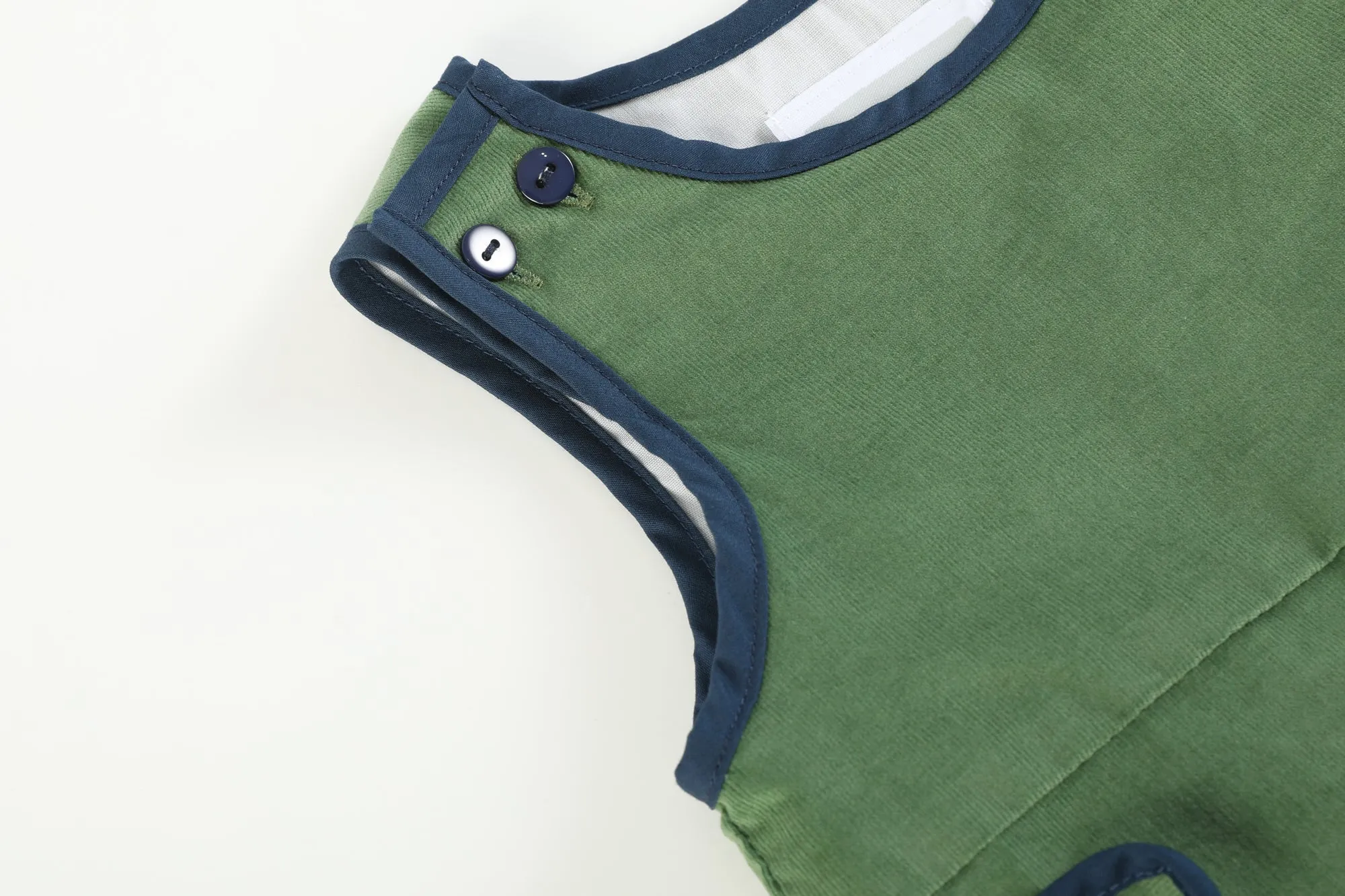 Baby Boy Khaki Green Corduroy Jon Jons
