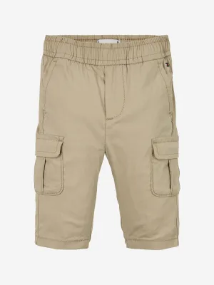Baby Boys Cargo Pants in Beige