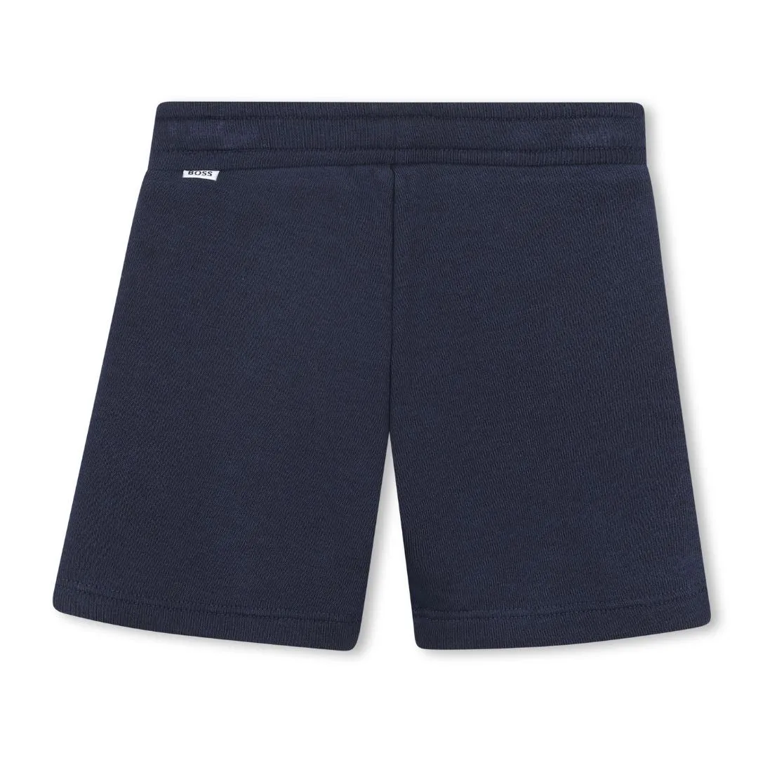Baby Boys Navy Sweat Shorts