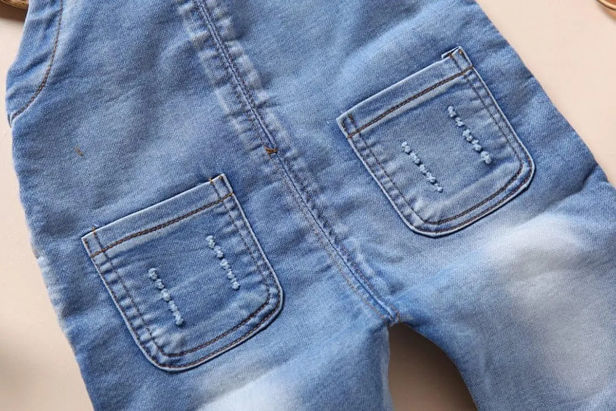 Baby Boys/Girls Denim Overalls