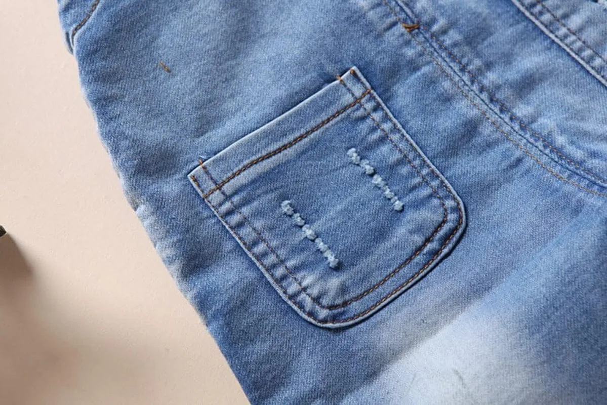 Baby Boys/Girls Denim Overalls