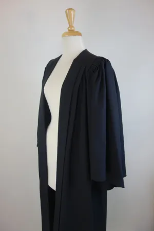 Bachelor Graduation Gown in Wool Poly Blend