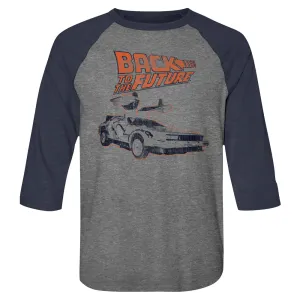 Back To The Future Rework Men's Raglan
