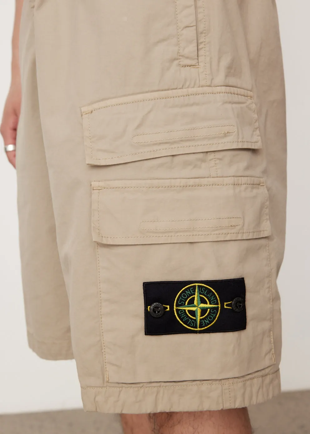 Badge Cargo Shorts