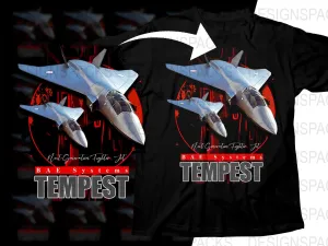 BAE Systems Tempest Fighter Jet Graphic Png Digital Download