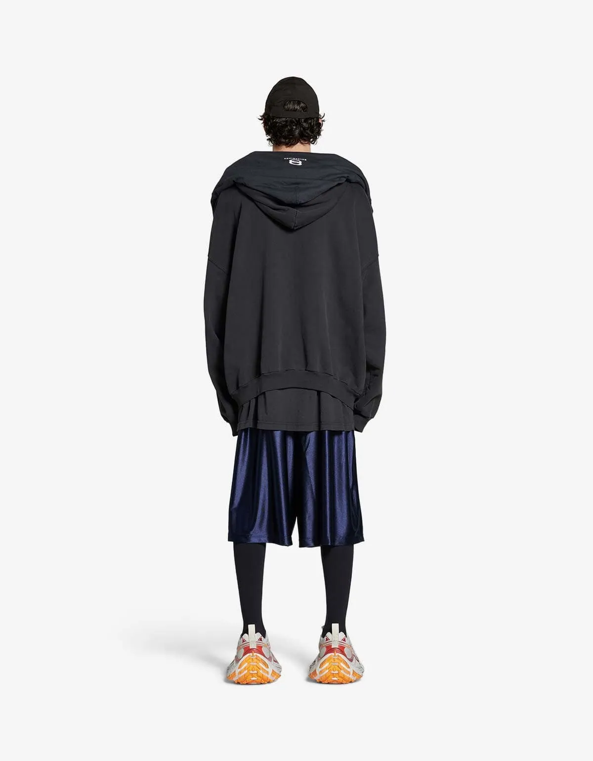 Balenciaga Blue Unity Sports Icon Basketball Shorts