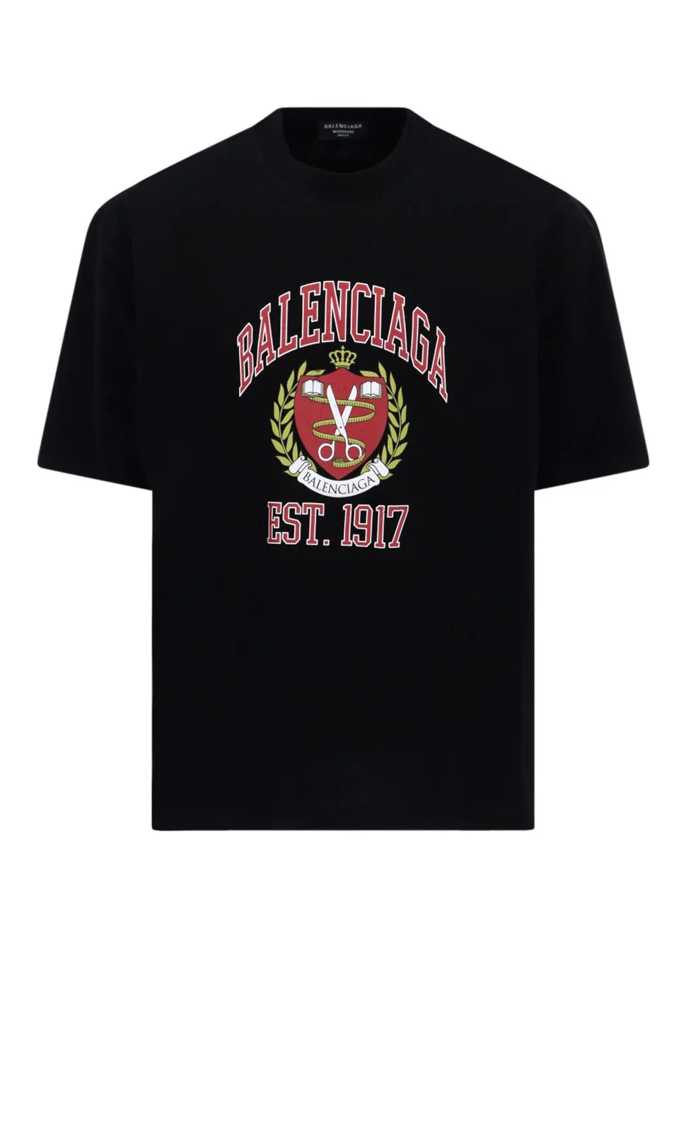 Balenciaga College Crewneck T-Shirt