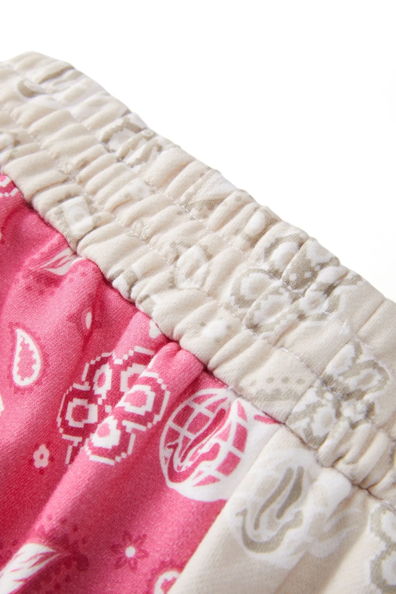 BANDANA SHORTS PINK