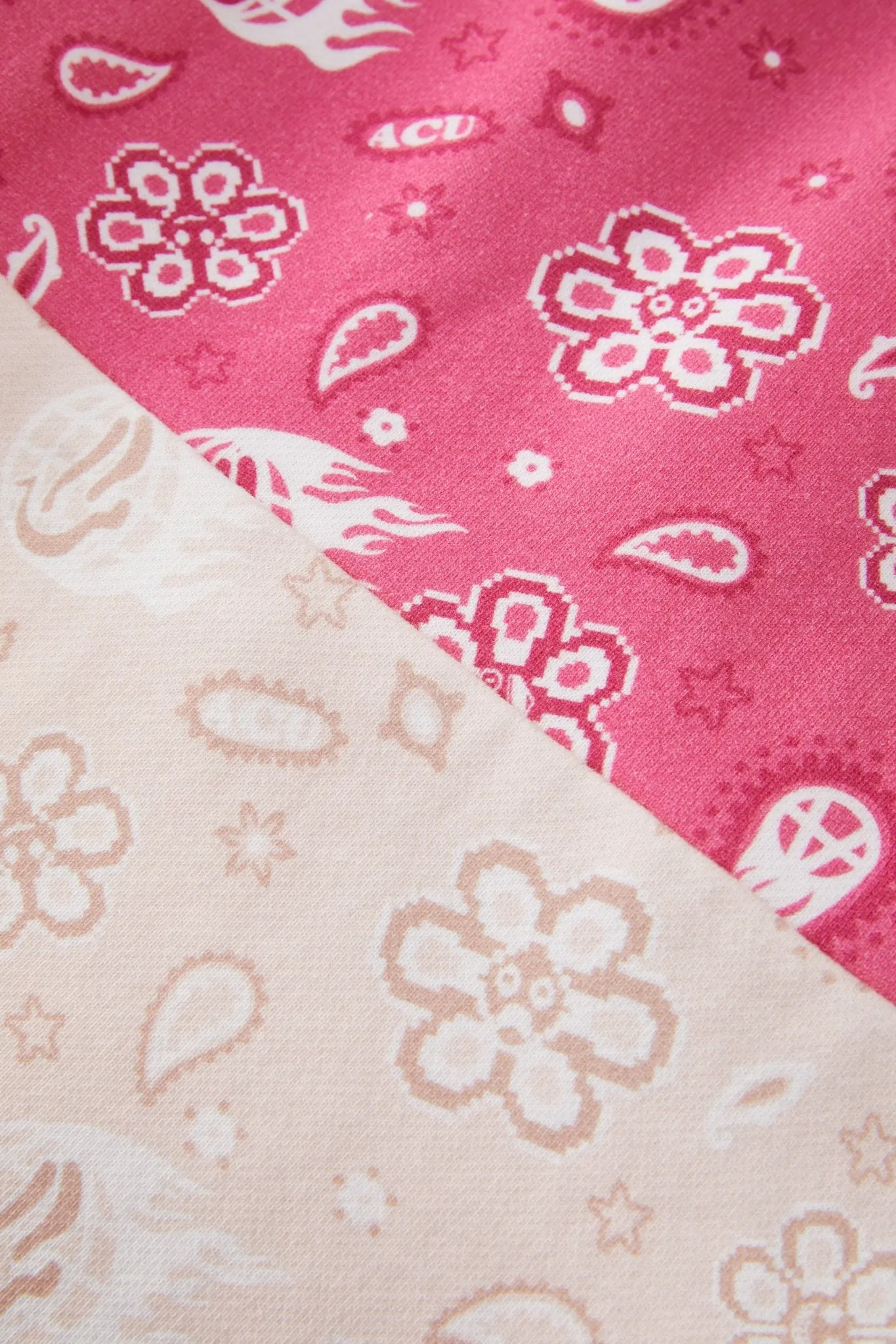 BANDANA SHORTS PINK