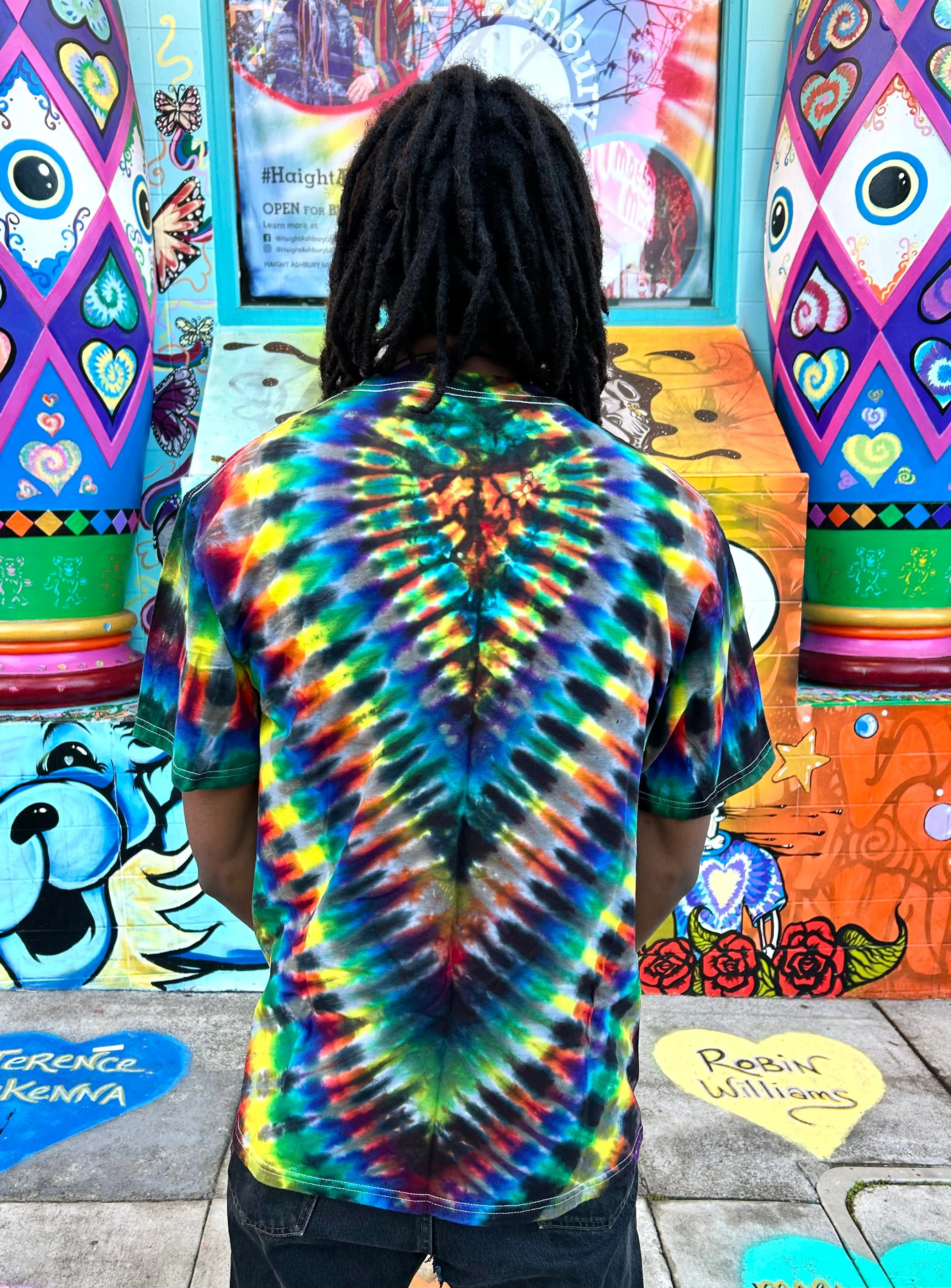 Barefoot Lazer Tiedye #2