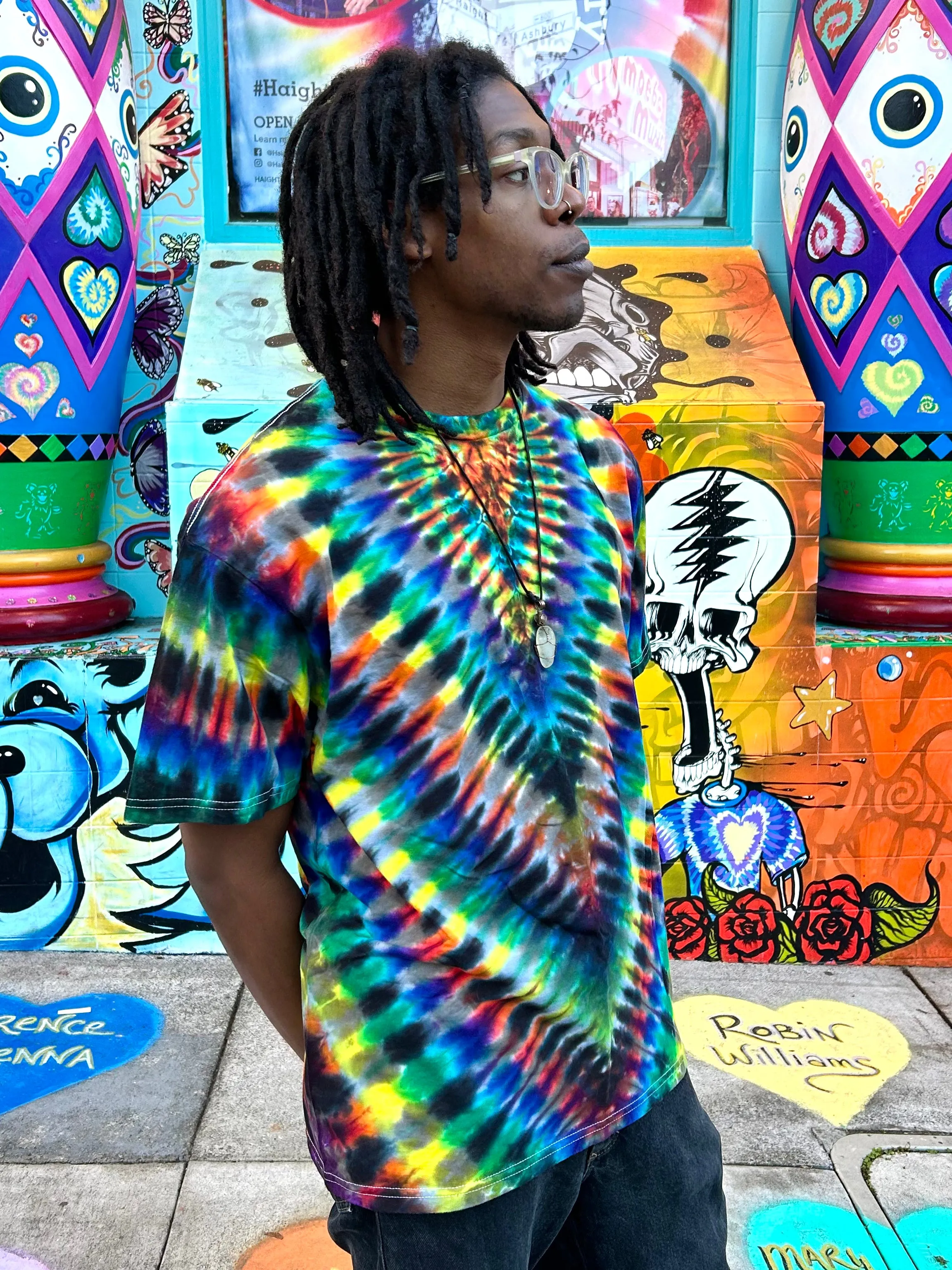Barefoot Lazer Tiedye #2