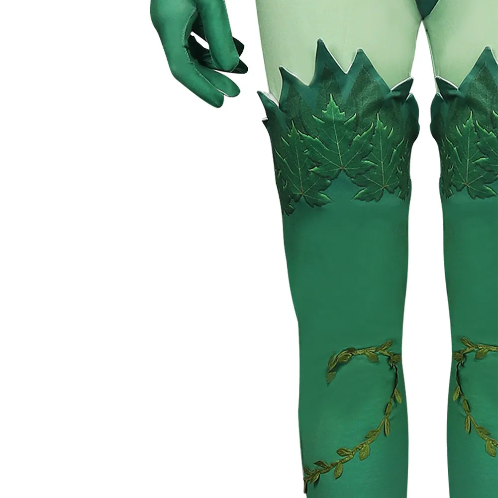 Batman Poison Ivy Jumpsuits Cosplay Costume Outfits Halloween Carnival Suit