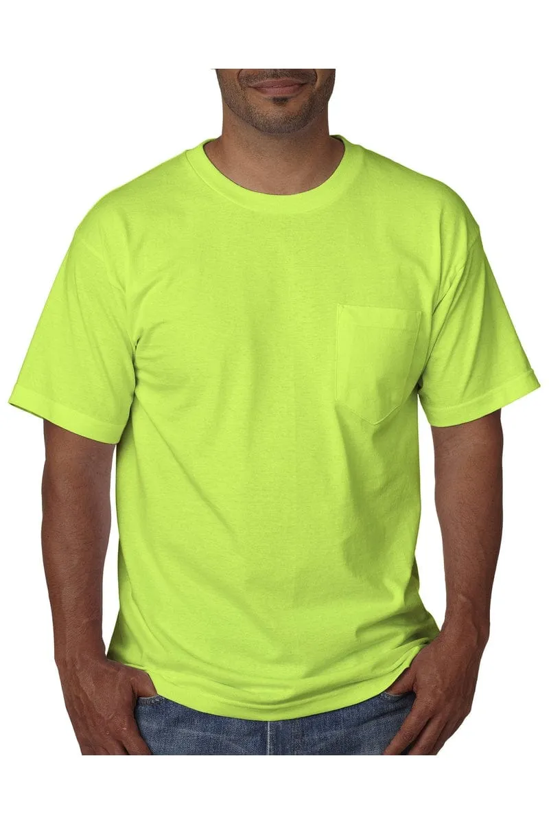 Bayside BA5070: Adult Short-Sleeve T-Shirt with Pocket