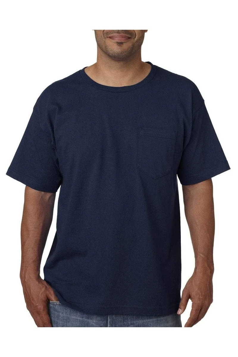 Bayside BA5070: Adult Short-Sleeve T-Shirt with Pocket