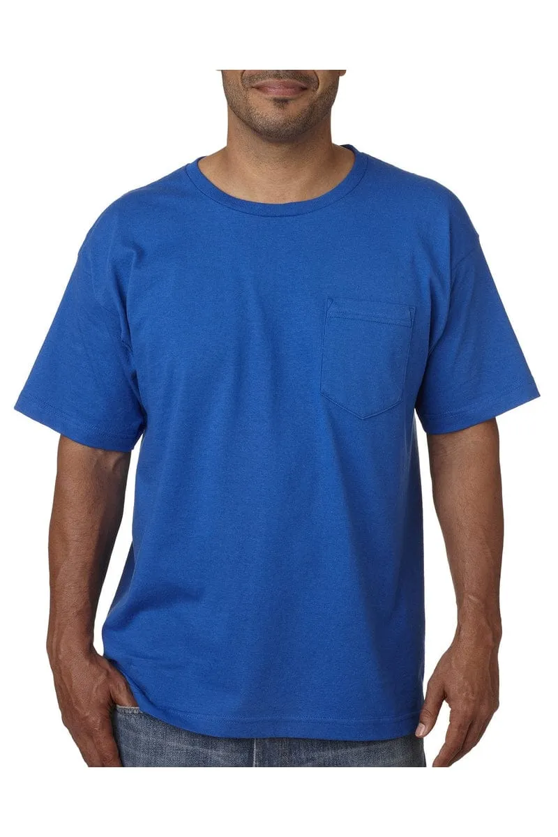 Bayside BA5070: Adult Short-Sleeve T-Shirt with Pocket
