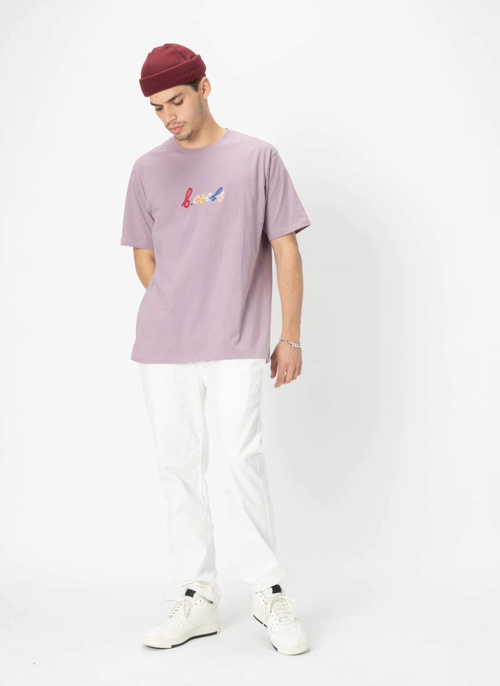 B.Cools Embro Tee Vintage Lilac