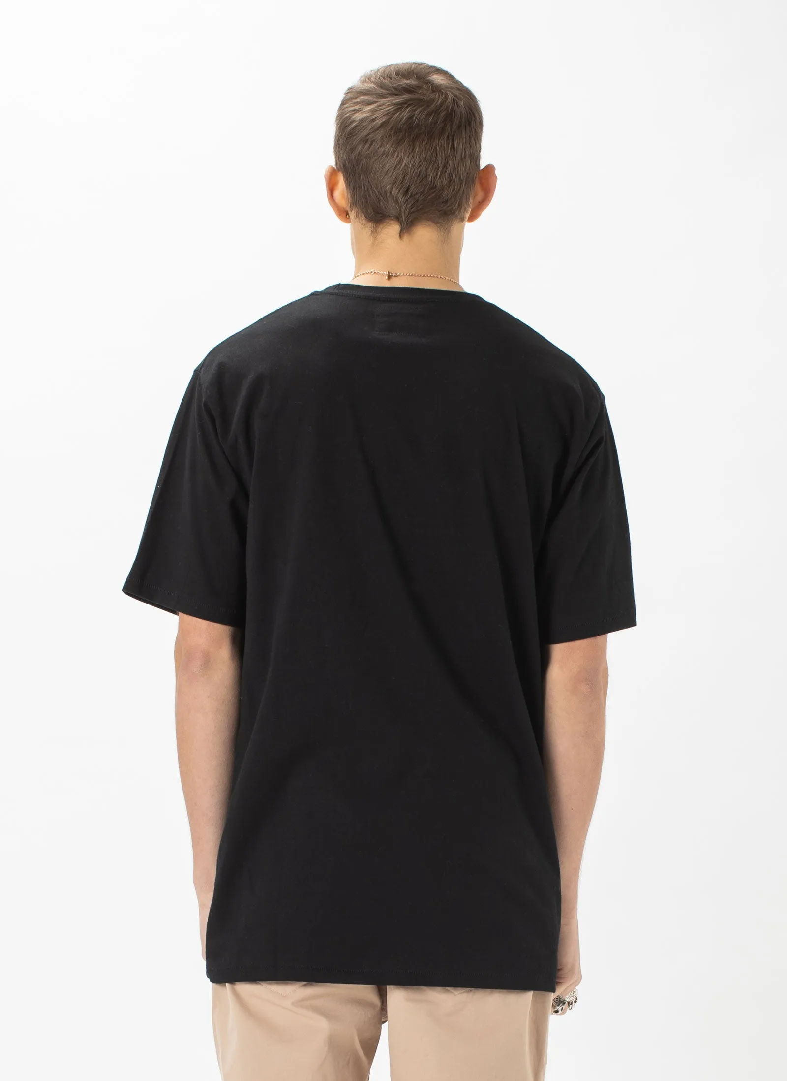 B.Cools Retro Embro Tee Black
