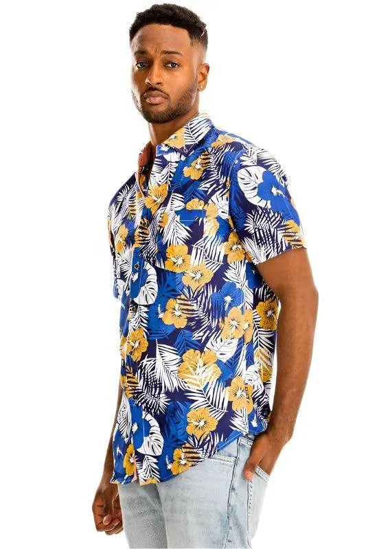 Beach Vacation Shirts Multi Color Hawaiian Shirt