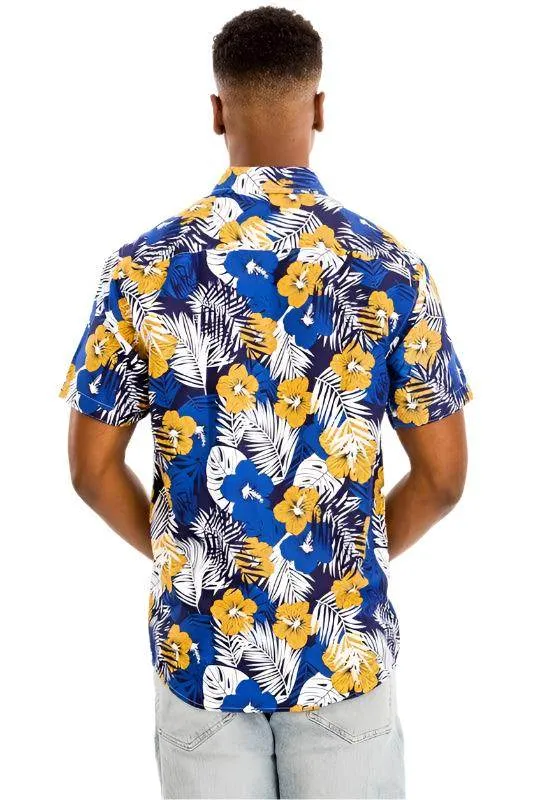 Beach Vacation Shirts Multi Color Hawaiian Shirt